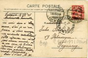 Почтовая карточка из Швейцарии в Таганрог. 02.11.1905