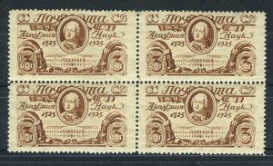 Марка 102Akv: 1925г. Академии наук (Квартблок).